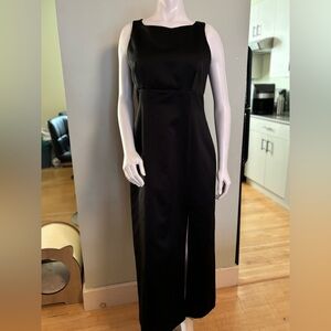 Le Chateau Long Black Dress Size 13 Made in Canada